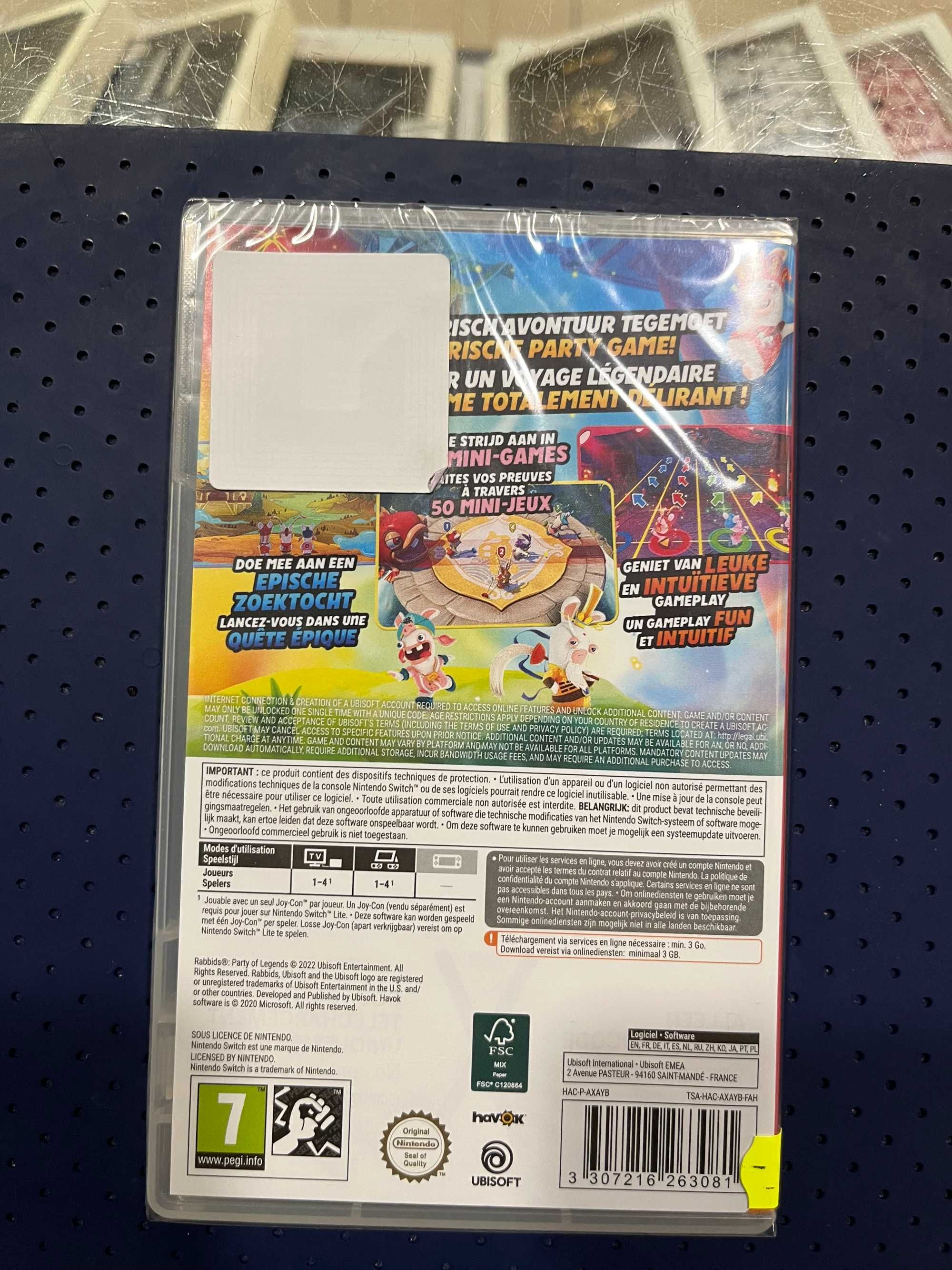 Rabbids Party of Legends Switch (KOD W PUDEŁKU)