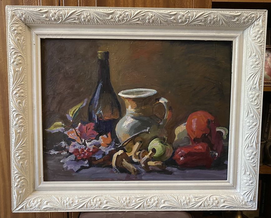 Картини. Натюрморт ,, Червоні макиʼʼ 1995р. Головко В.П.