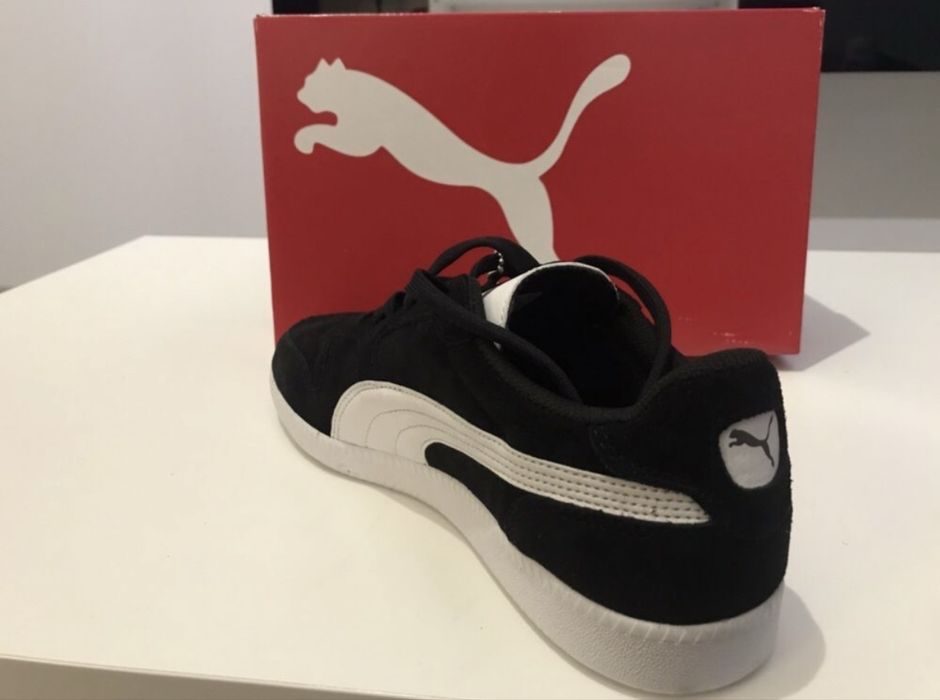 Puma Icra Trainer SD czarno białe buty nowe rozm. 42