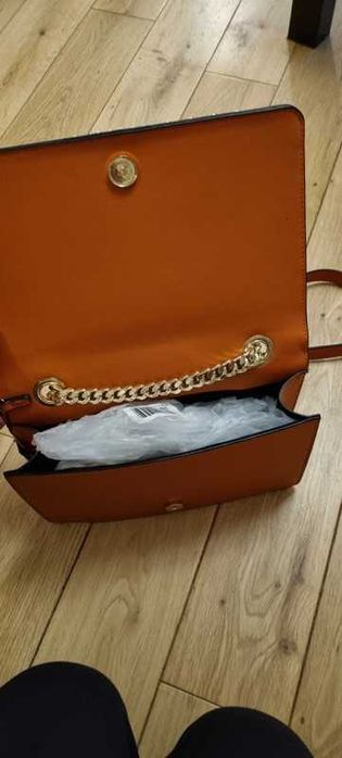 Torebka koniakowy kolor, marka Jenny Fairy, nowa z metką