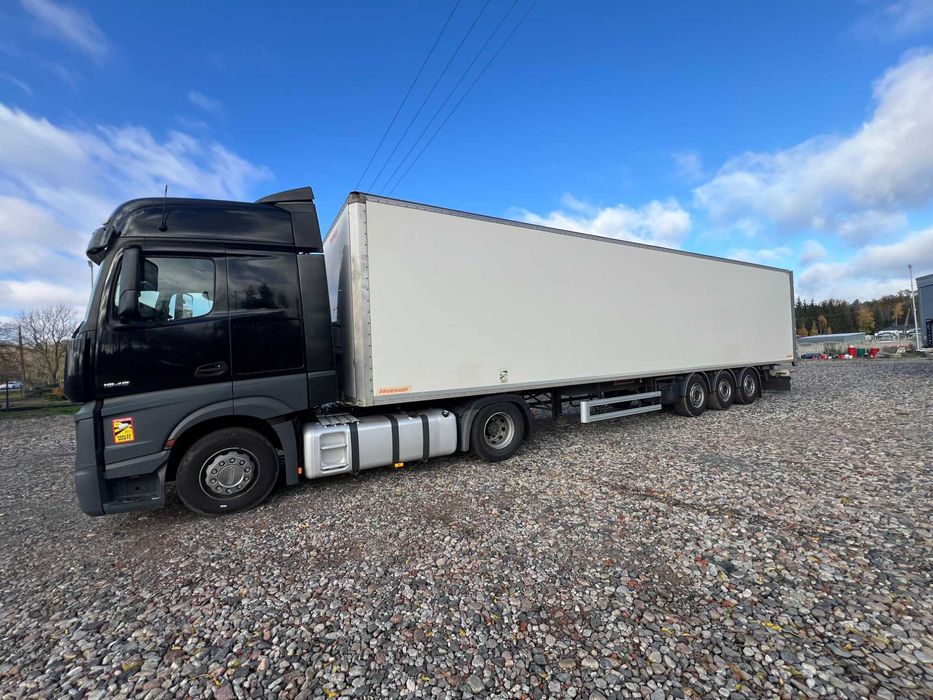 WYNAJEM NACZEP KOFFER * Kontener * IZOTERMA *sztywna zabudowa