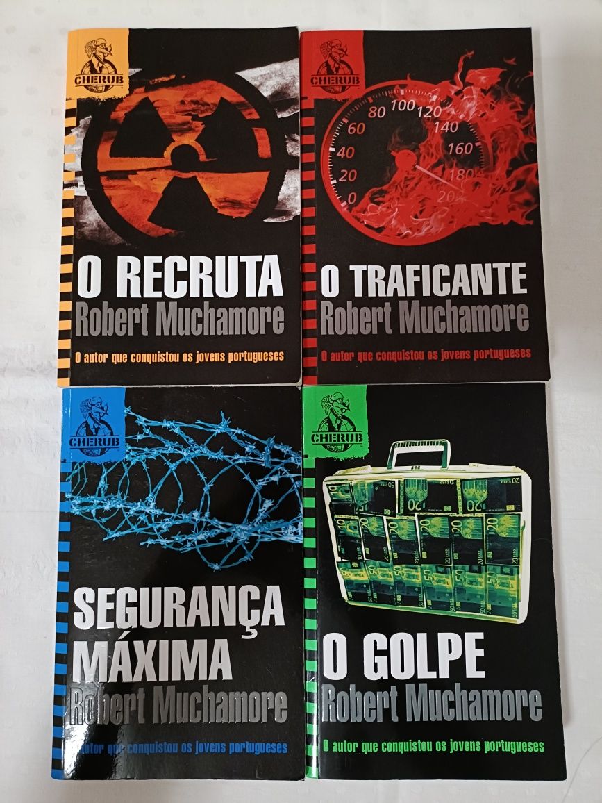 4 primeiros livros da série