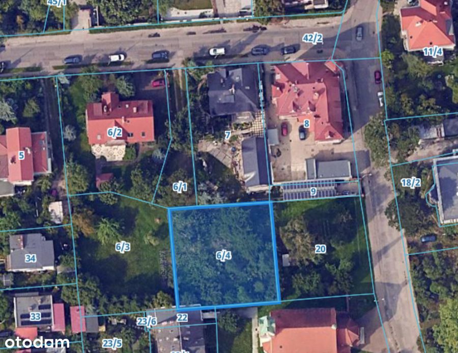 Działka 864 m² – Leśnica, ul. Jana Rubczaka | Pełne media w drodze