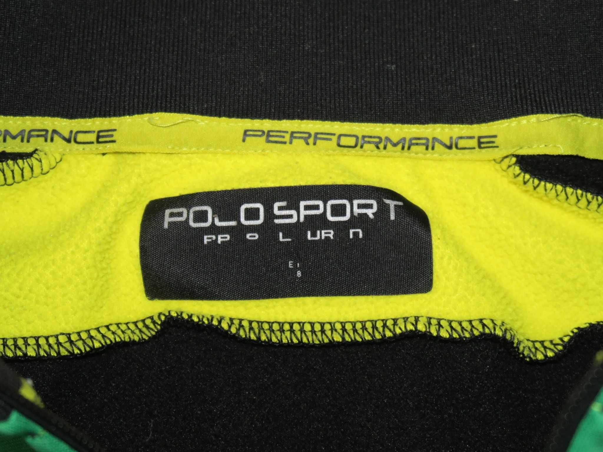 Ralph Lauren bluzaa na zamek ocieplana polarem Polo Sport XL