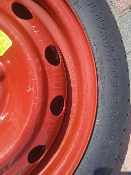 Докатка 5х114,3 Хюндай Кіа Запаска р15 Hyundai Kia