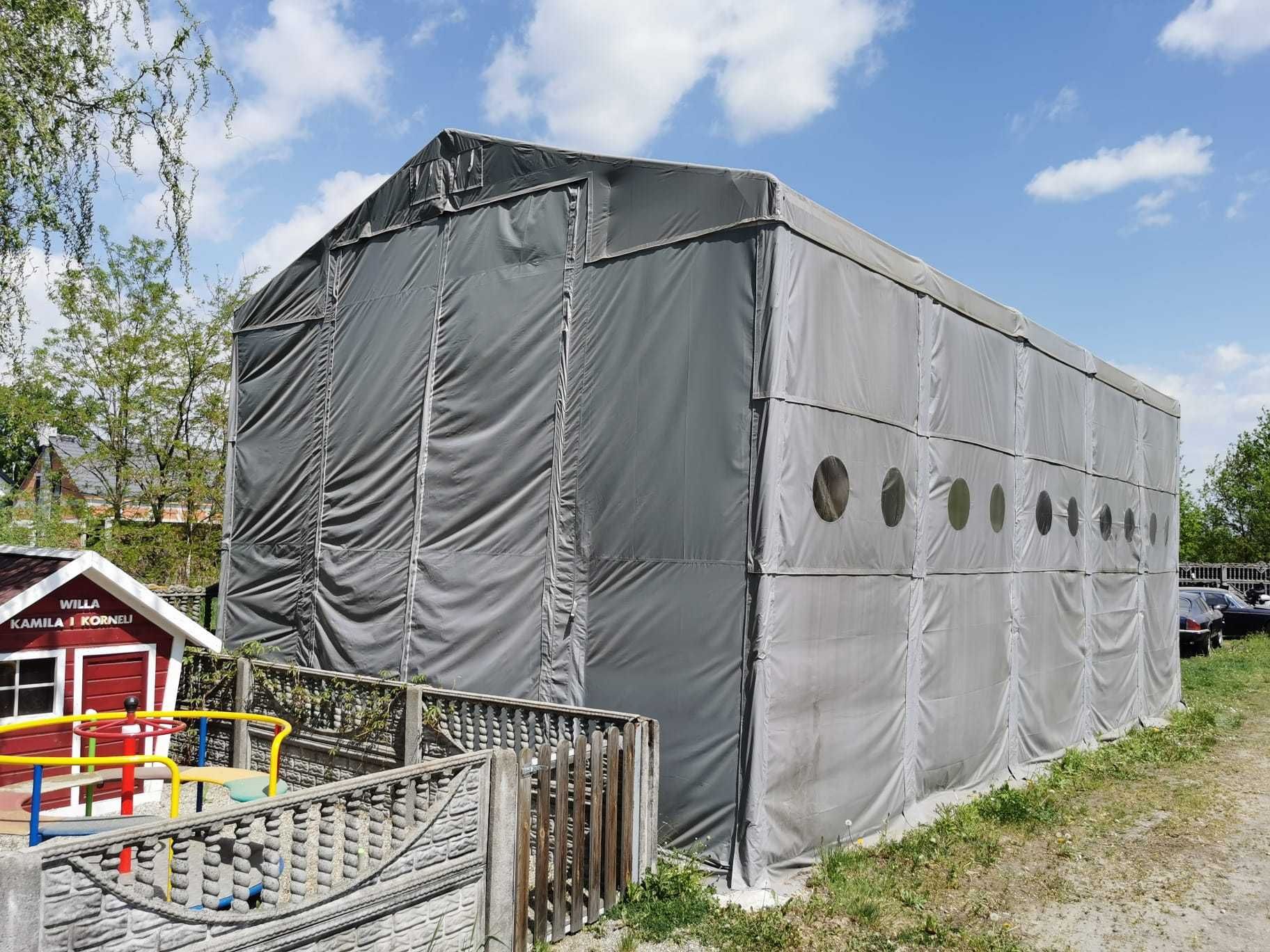 Namiot DAS Company 6x10 wysokość 4,5m całoroczny mocne poszycie pcv