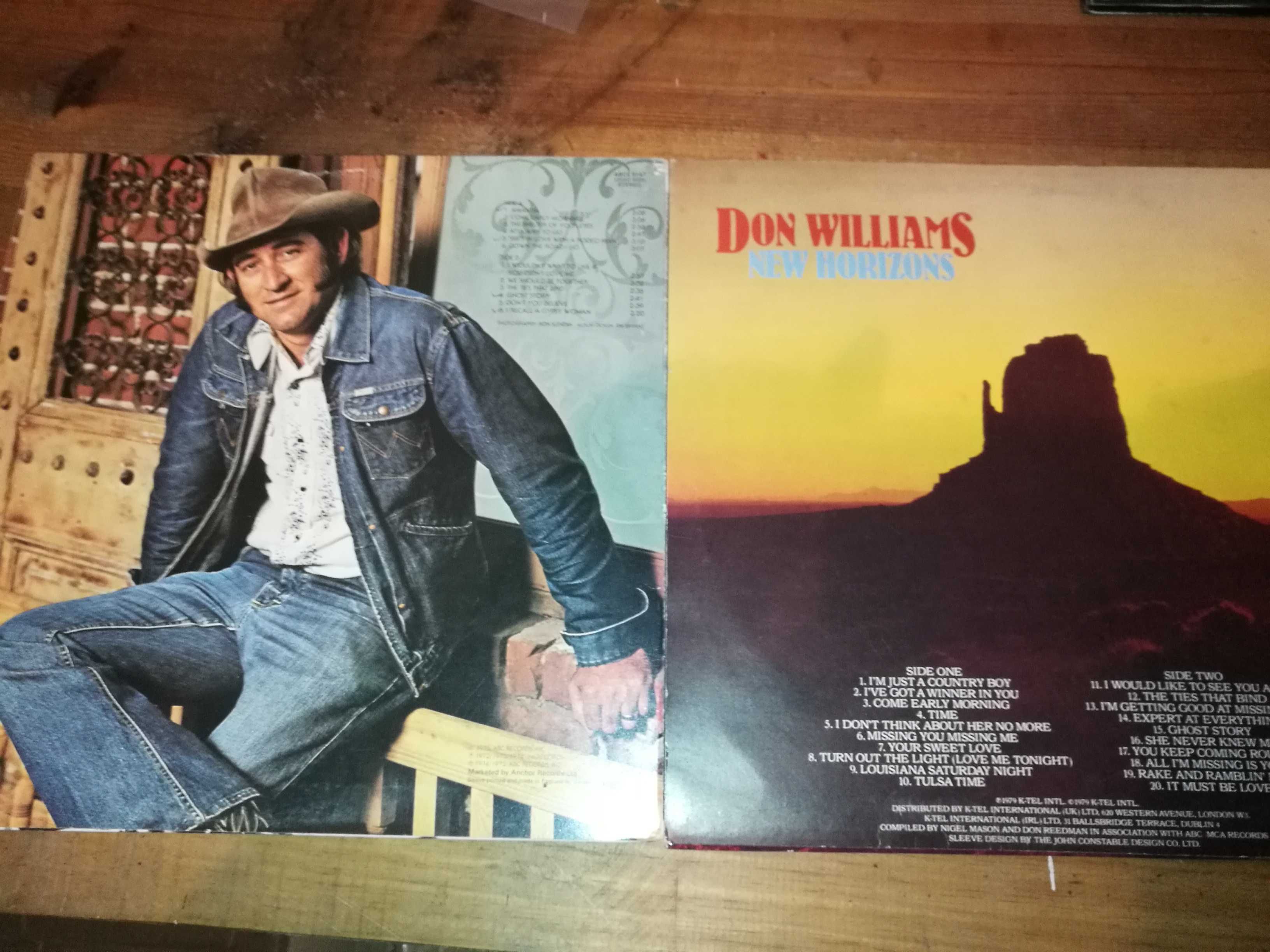 5 Lps do Don Williams a 4,5€ cada