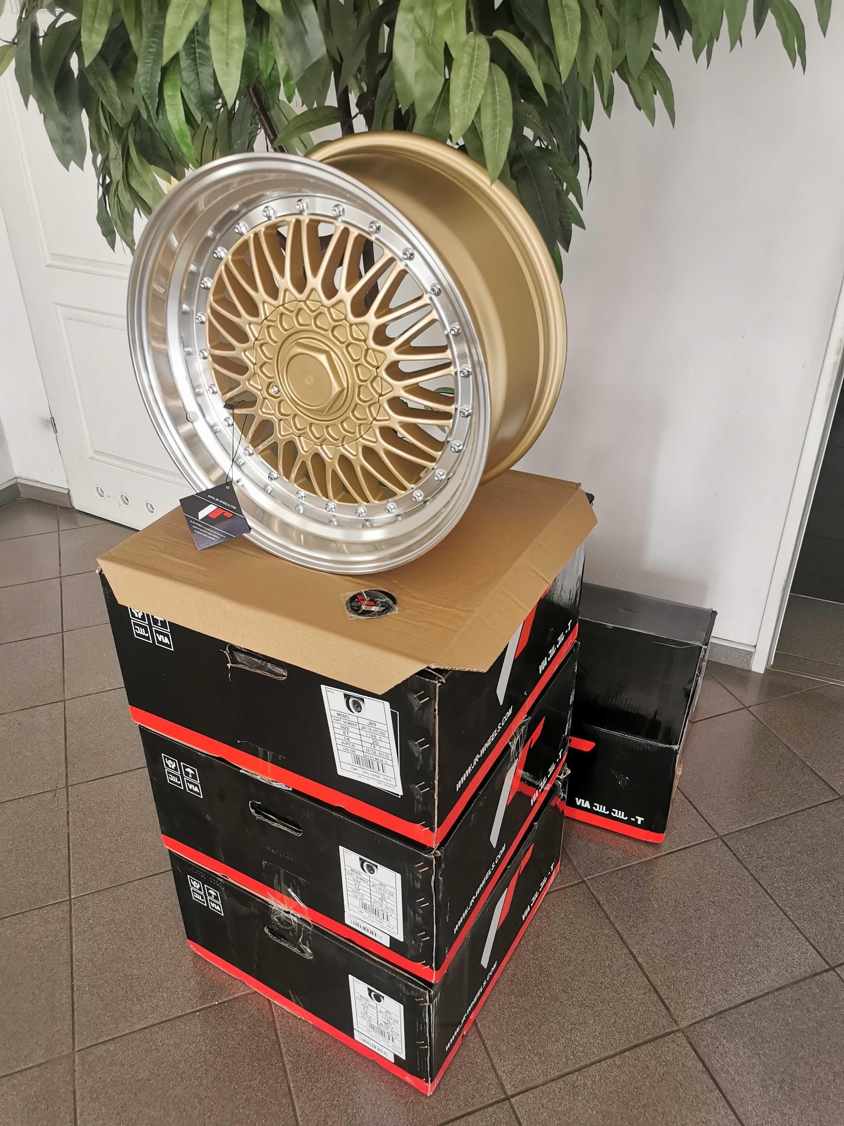 Felgi bbs rs jr9 Japan Racing 17" 8.5J et20 4x108 4x100 NOWE