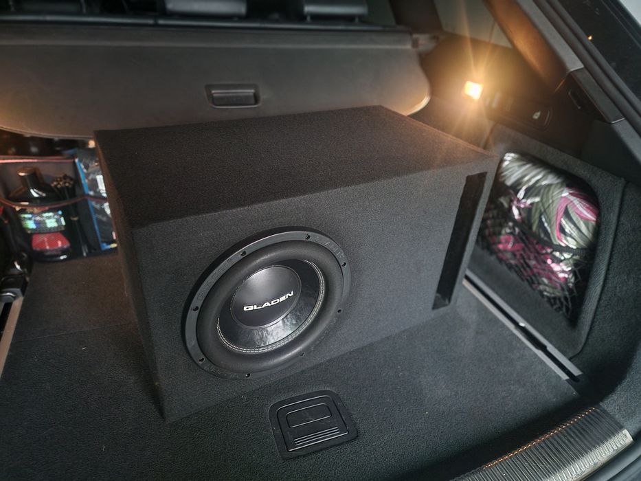 Skrzynia basowa subwoofer tuba Głośnik 25 cm Gladen SQX 10 Car Audio