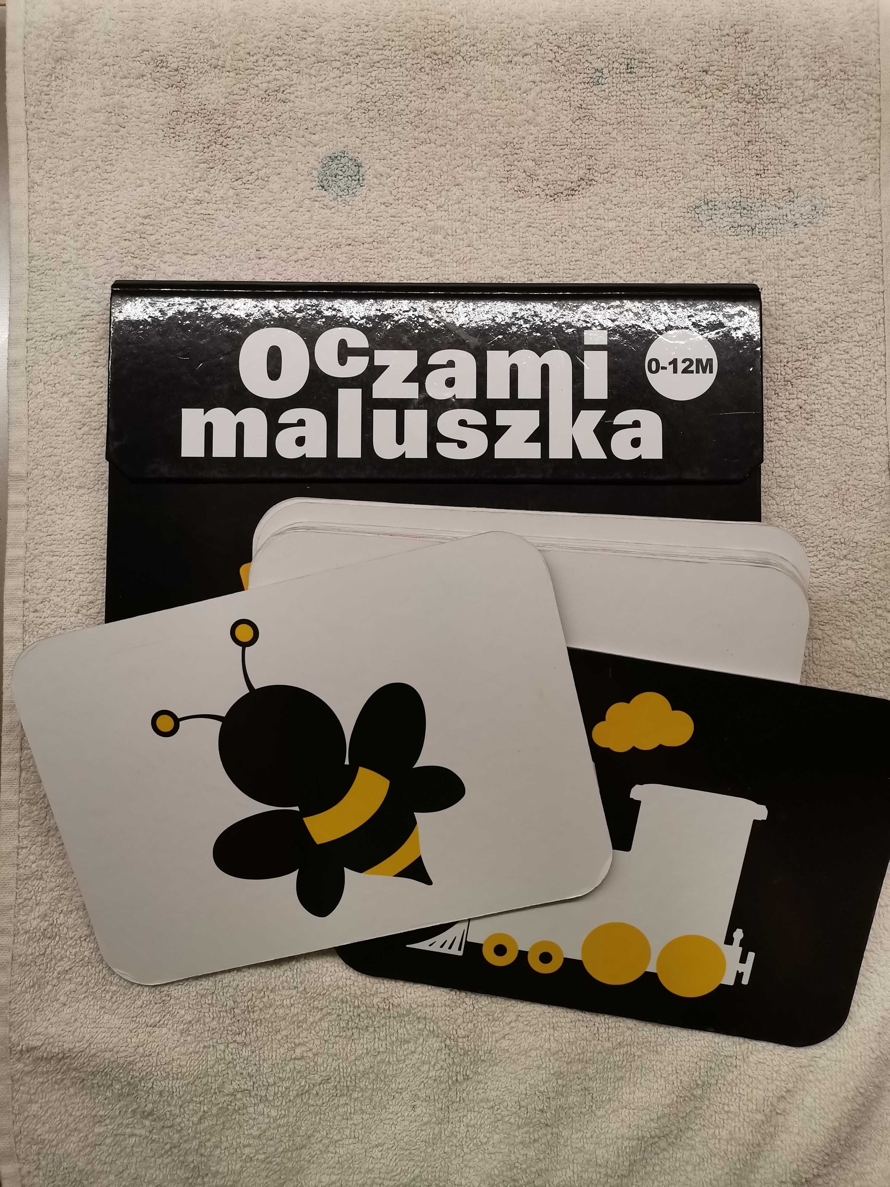 Oczami maluszka karty kontrastowe 0-12 miesięcy w pudełku PLUS GRATIS