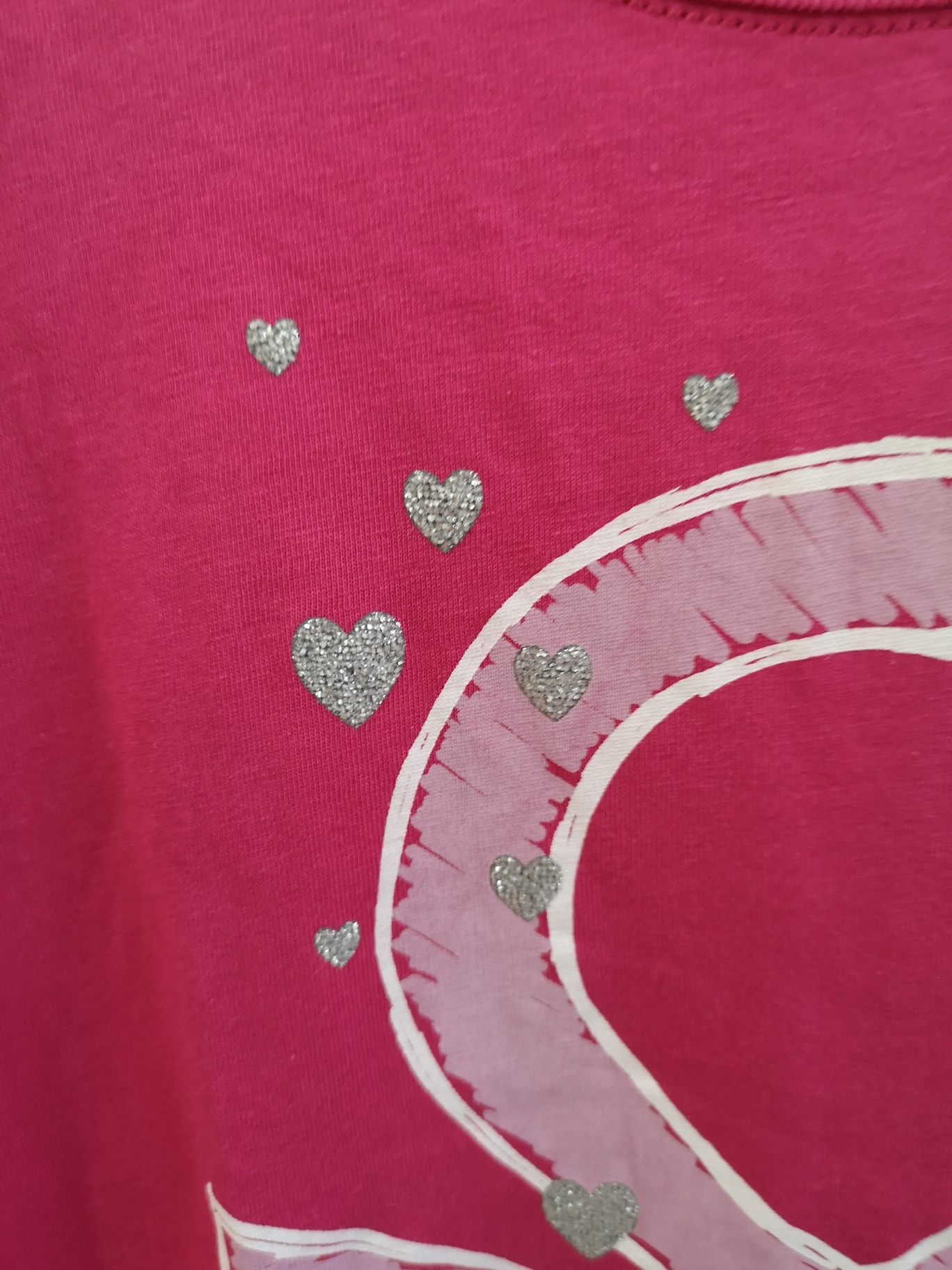 Portes Incluídos T-Shirt Nova de Menina da Benetton Tamanho 8 Anos