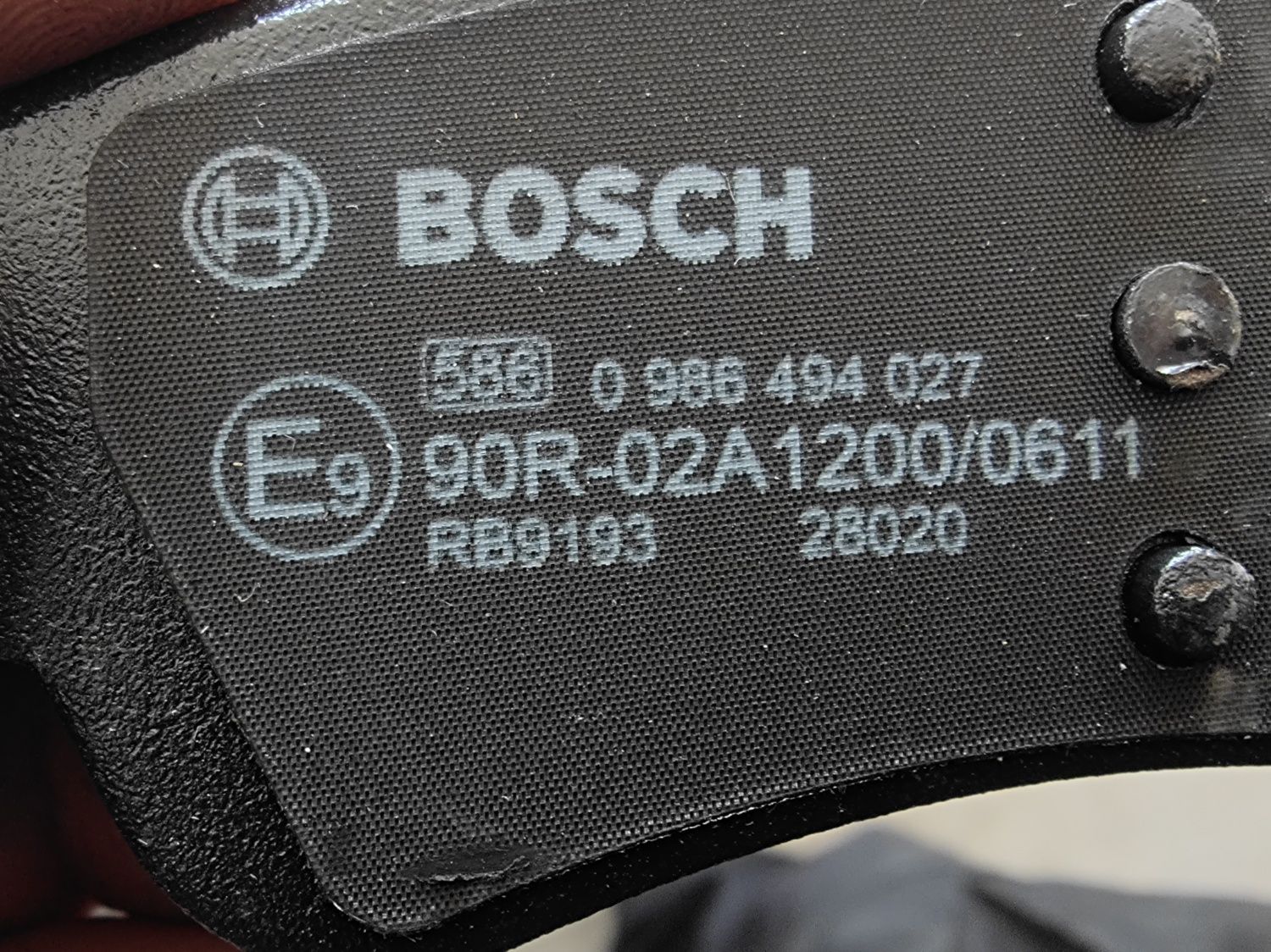 Citroen C2 C3 Berlingo C4 Peugeot 207 307 nowe klocki hamulcowe Bosch