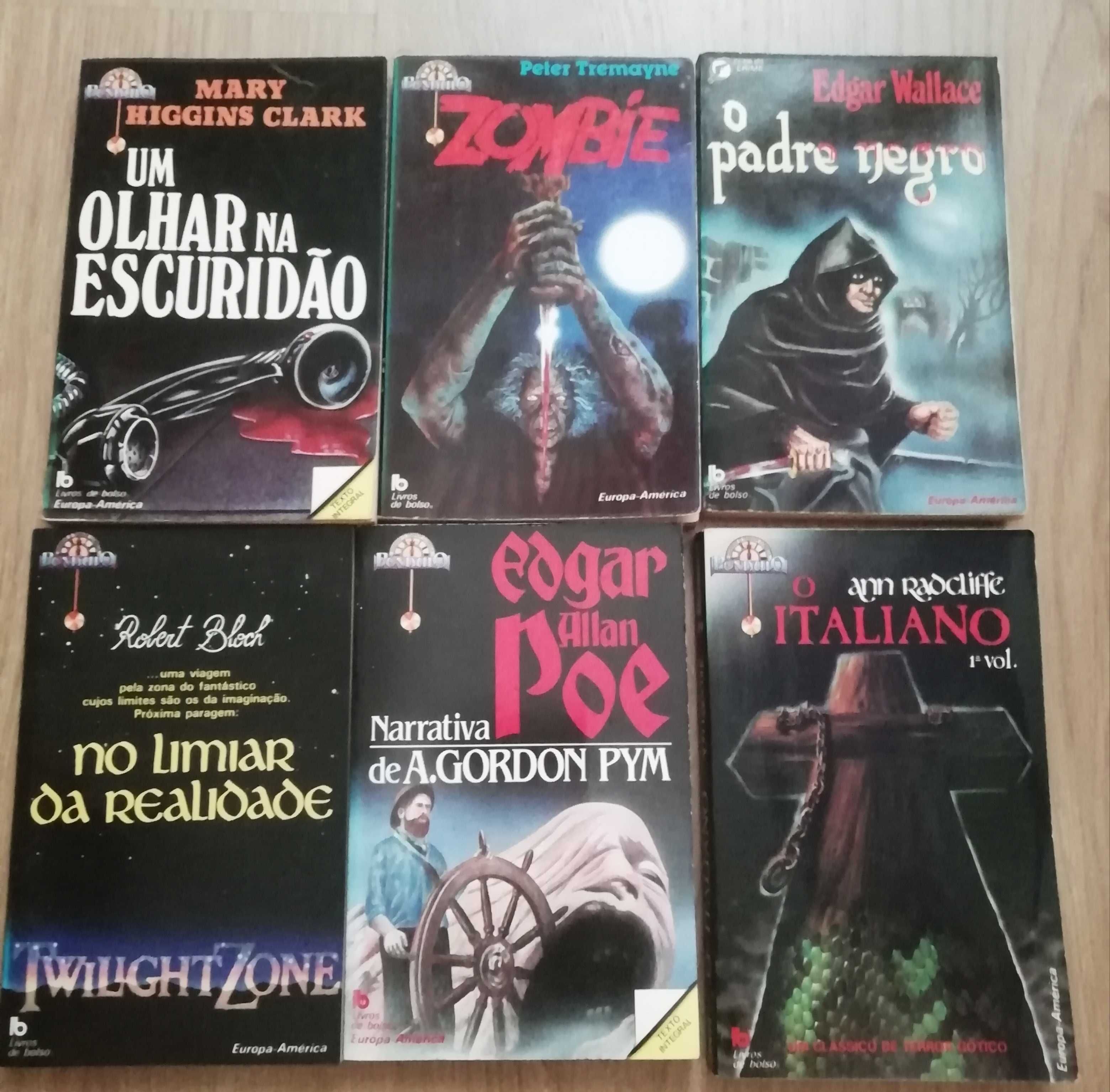 Livros de bolso.