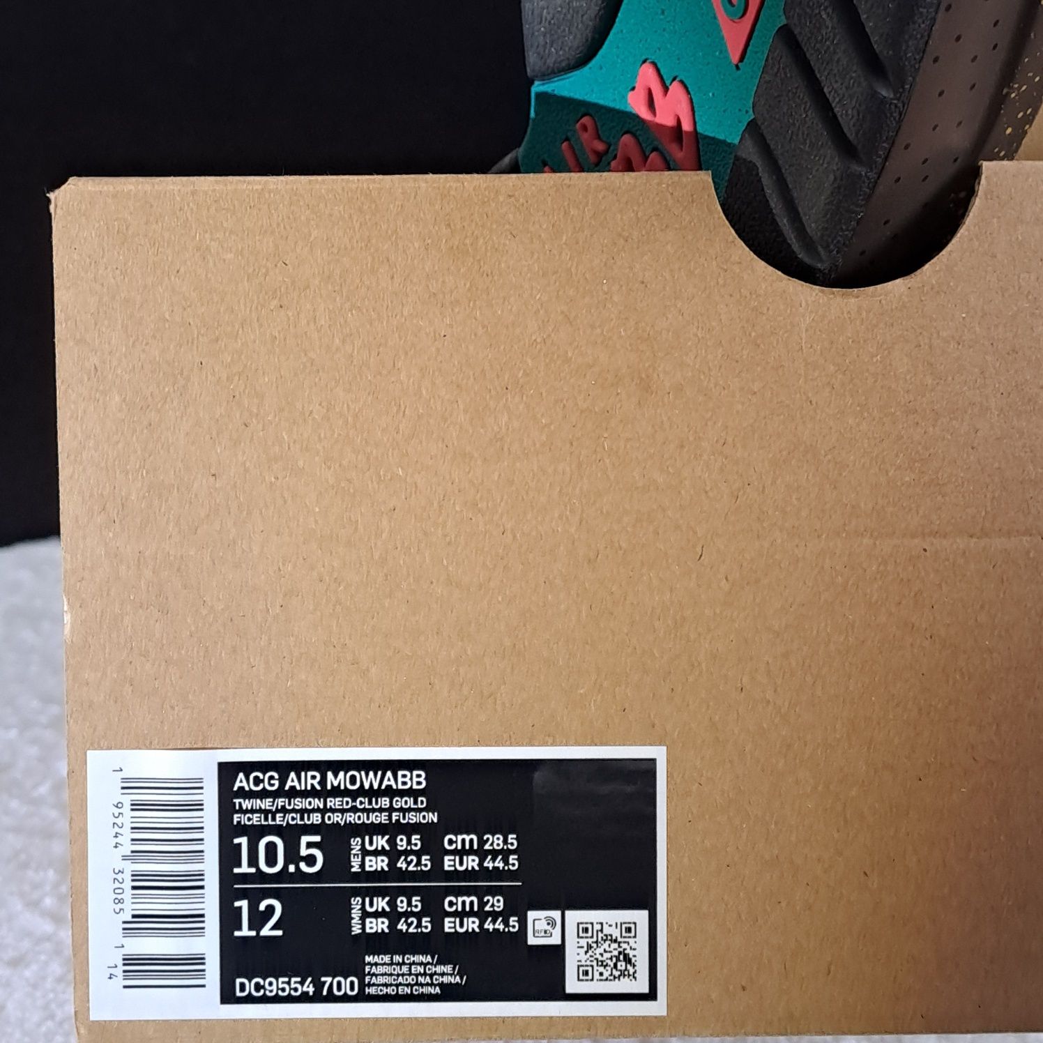 Кросівки Nike ACG AIR MOWABB US 10.5 DC9554 700