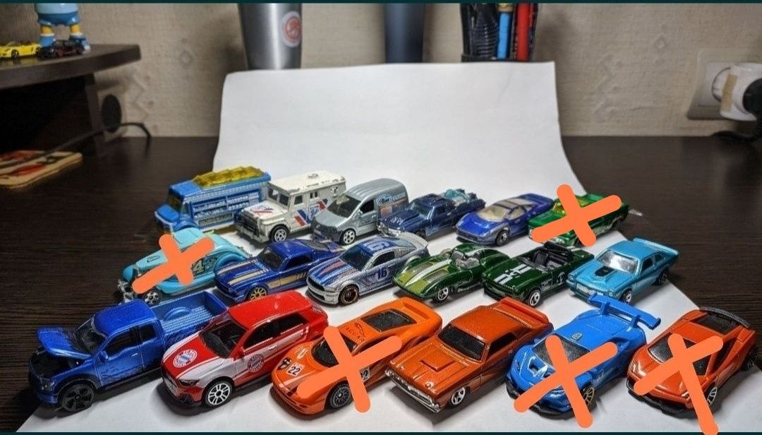 Машинки модели matchbox majorette hot wheels