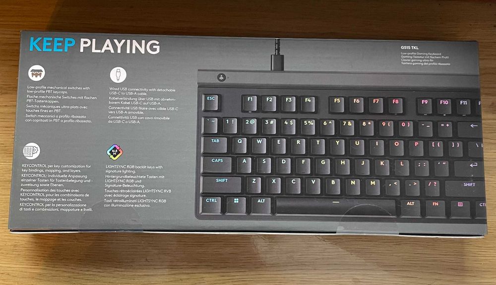Klawiatura Logitech G515 TKL NOWA