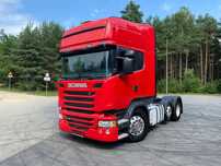 Scania R450 pusher 6x2 MANUAL! hydraulika  hydraulika, alufelgi, webasto, MANUALNA skrzynia biegów