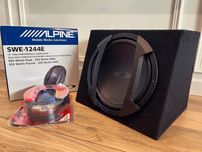 Сабвуфер Alpine SBG-1244 30см сабвуфер алпайн