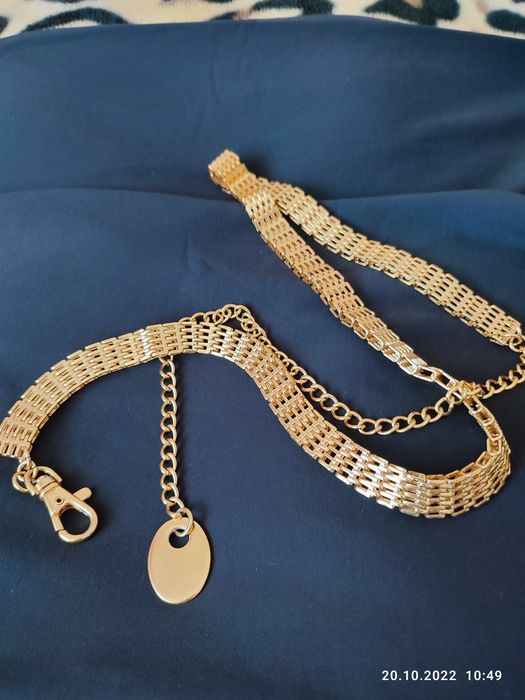 Пояс женский, под золото