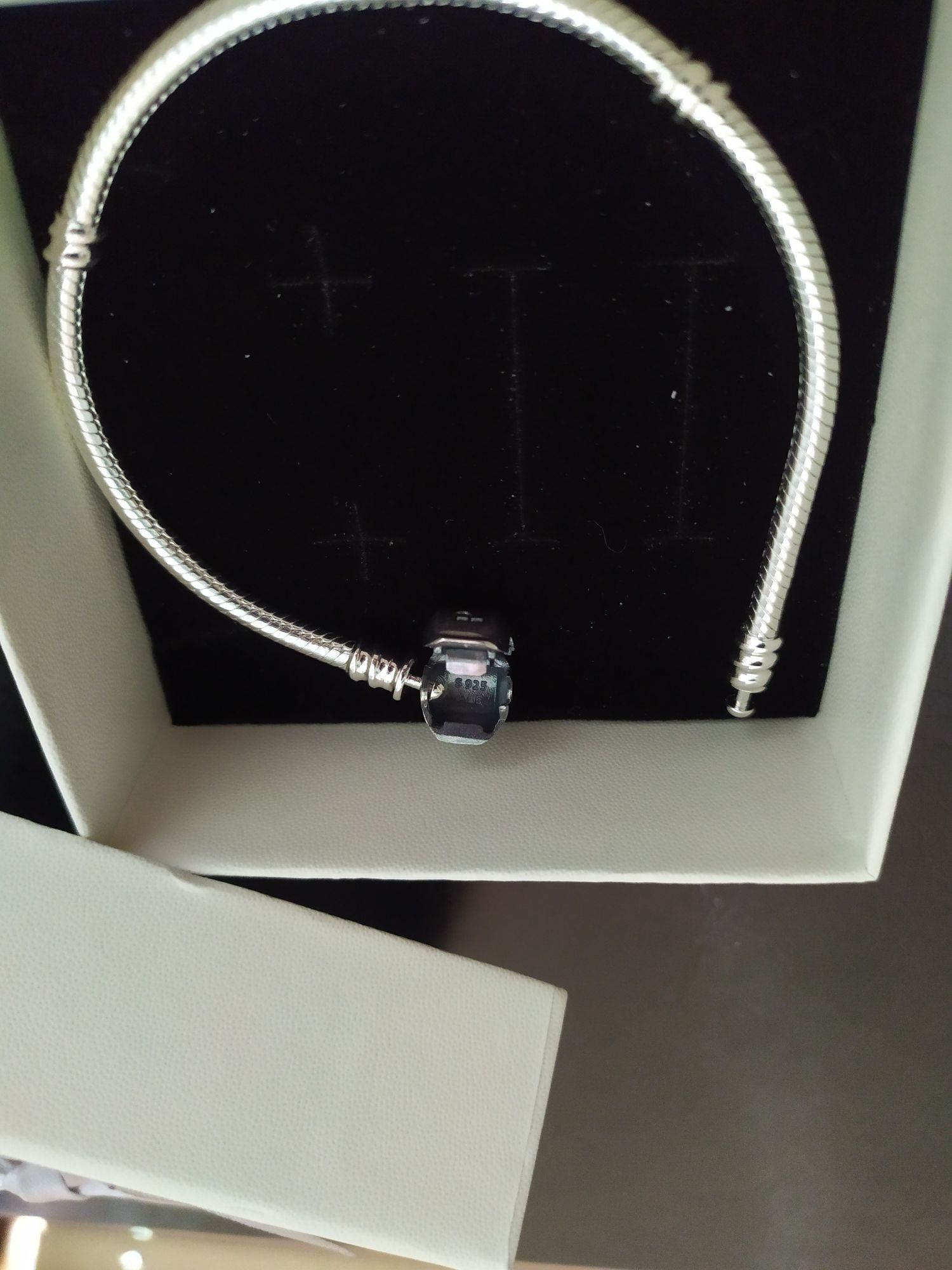 Bransoletka Pandora NOWA 18cm, ALE S925 + pudełko na prezent, komplet