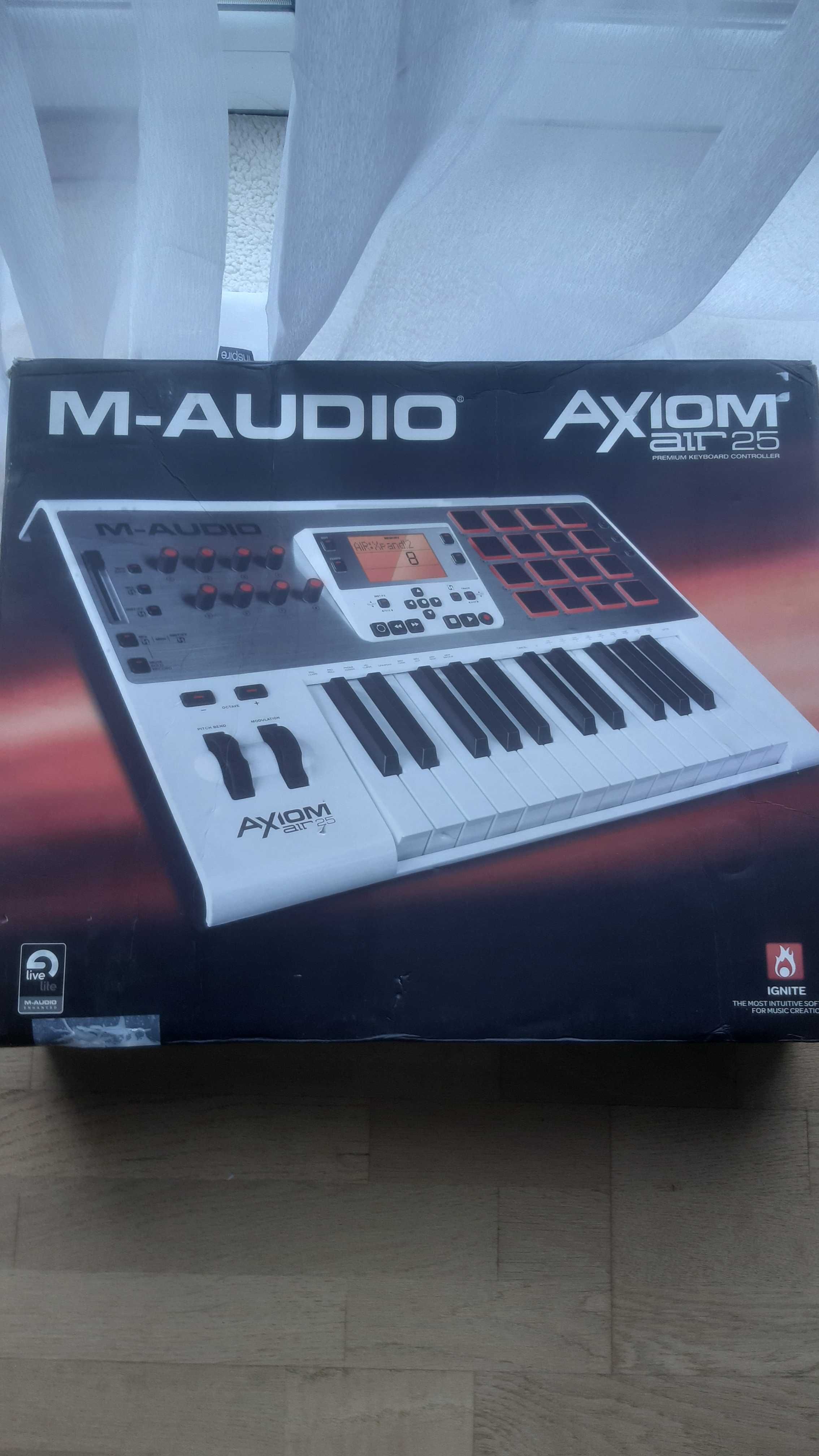 M-AUDIO Axiom Air 25 Pianino cyfrowe dla dzieci / Klawiatura midi