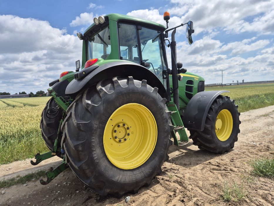 John Deere 7530 Autopower Podłokietnik Pneumatyka  GPS