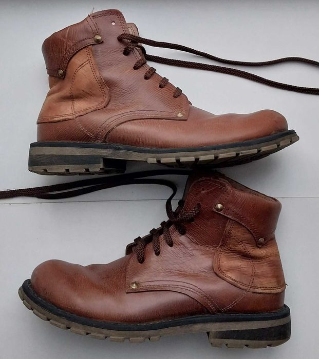 Vera Pelle Италия ботинки зимние натур. кожа Размер 42 Стелька 27 см