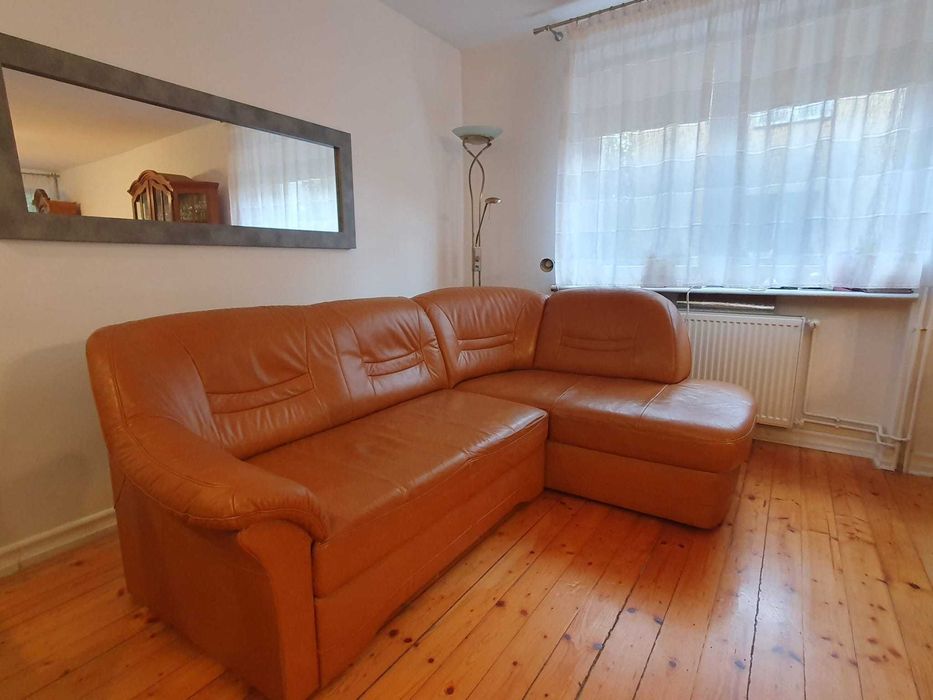 Kanapa narożnik skórzana