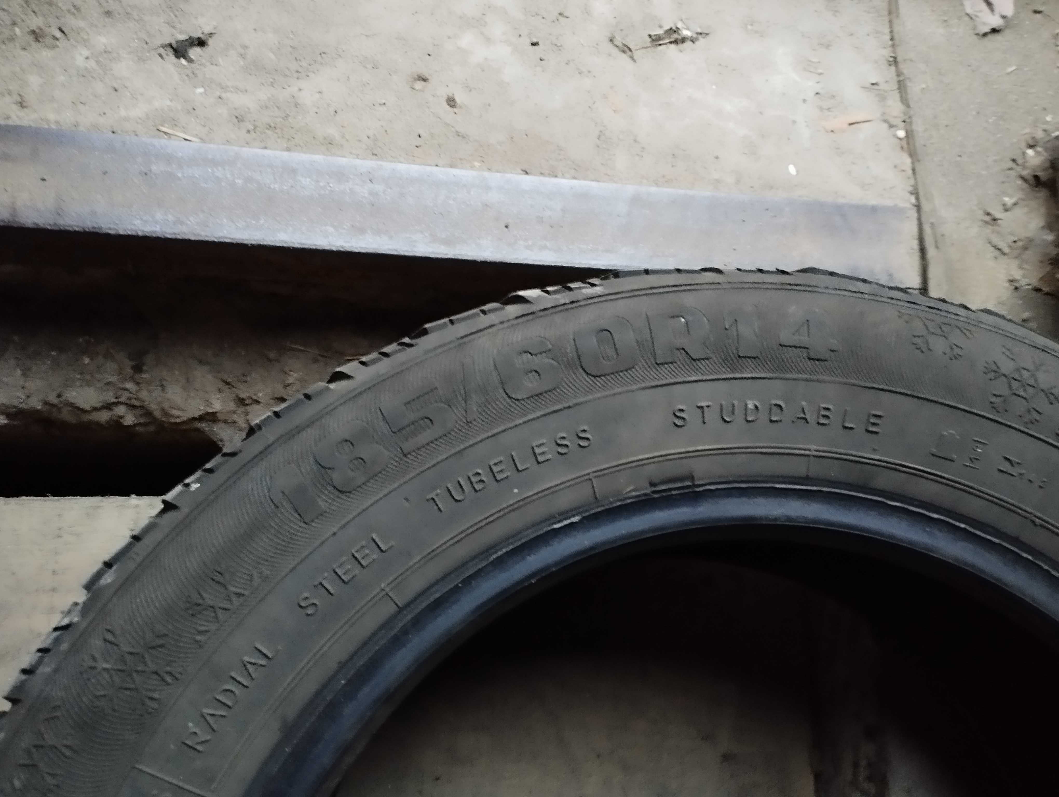 185/60 r14 Rosava WO 102 зимняя резина зима пара 1500грн