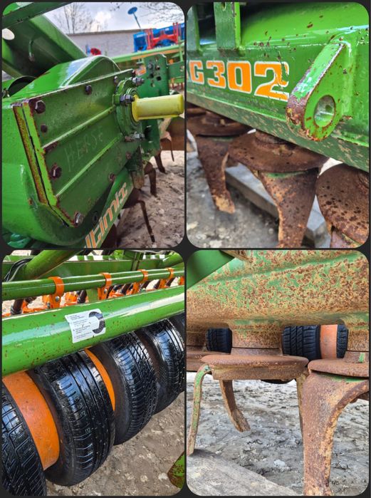 Amazone Kg302 Rp-Ad302 3m TALERZOWY Zestaw uprawowo siewny !