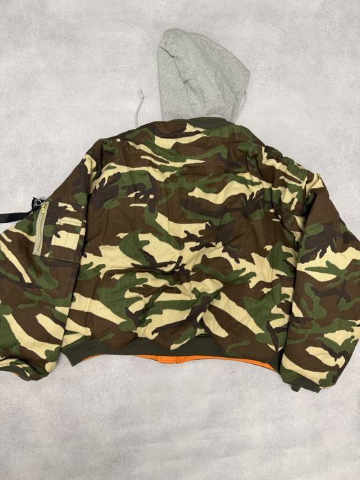 куртка бомбер Balenciaga camo bomber M L Xl