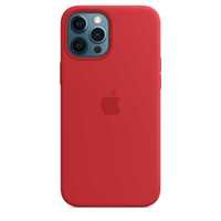 IPHONE 12 Pro Max Case Logo APPLE czerwone