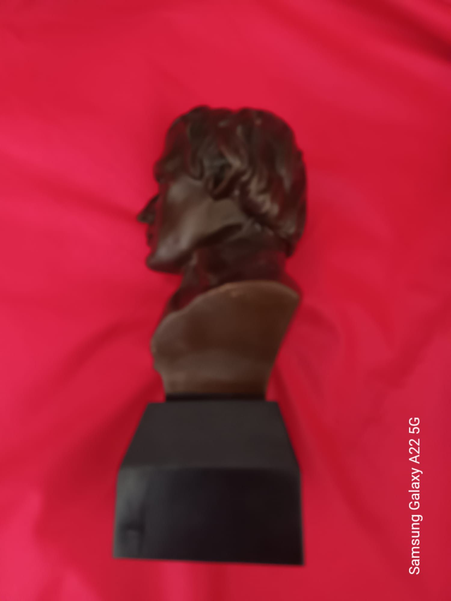 Busto metal Bocage