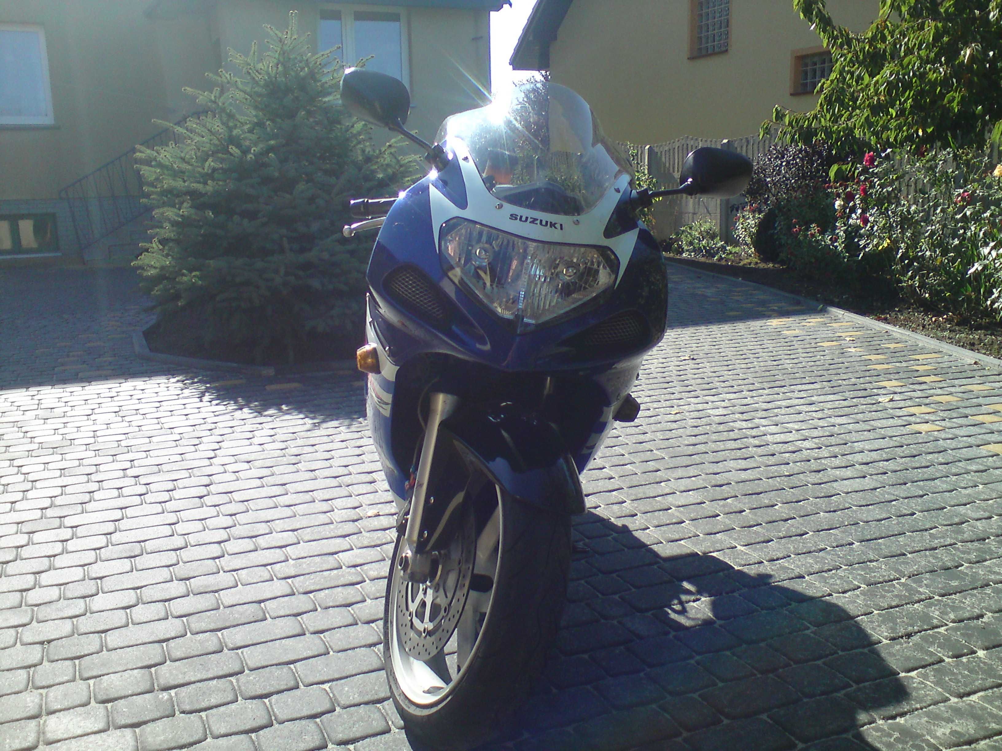 suzuki gsxr 600 k2 2002 r. bardzo dobry stan