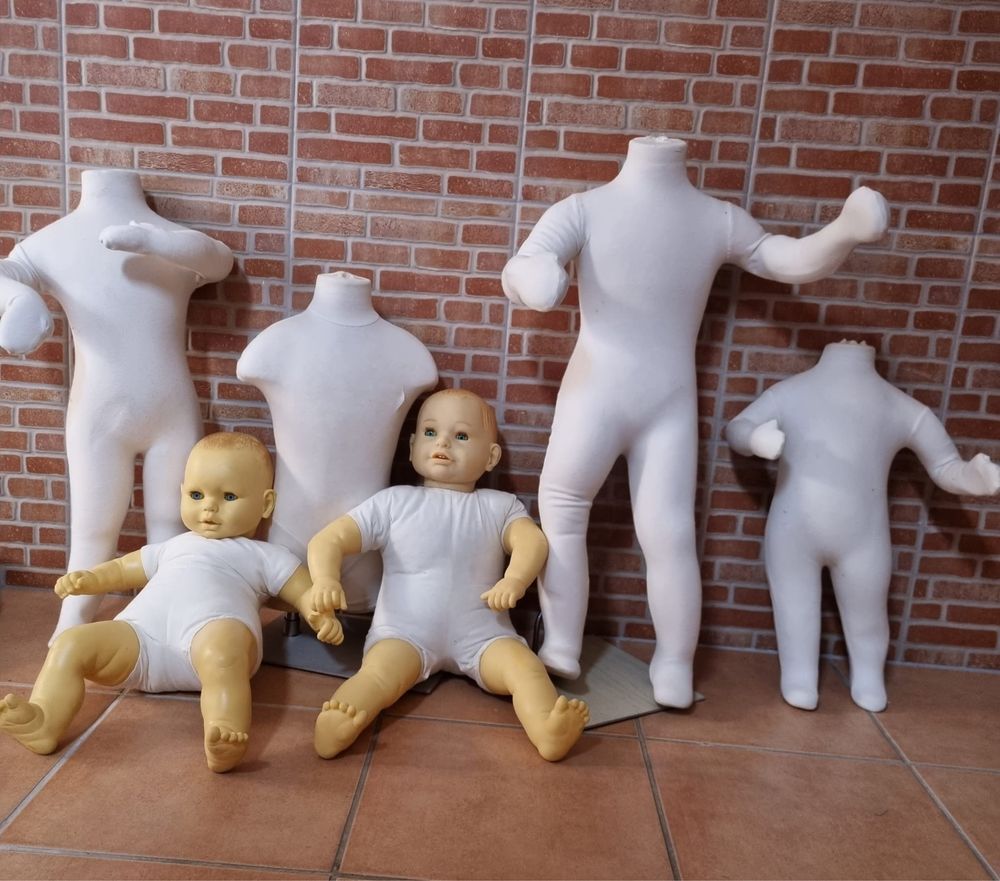 Manequins de esponja