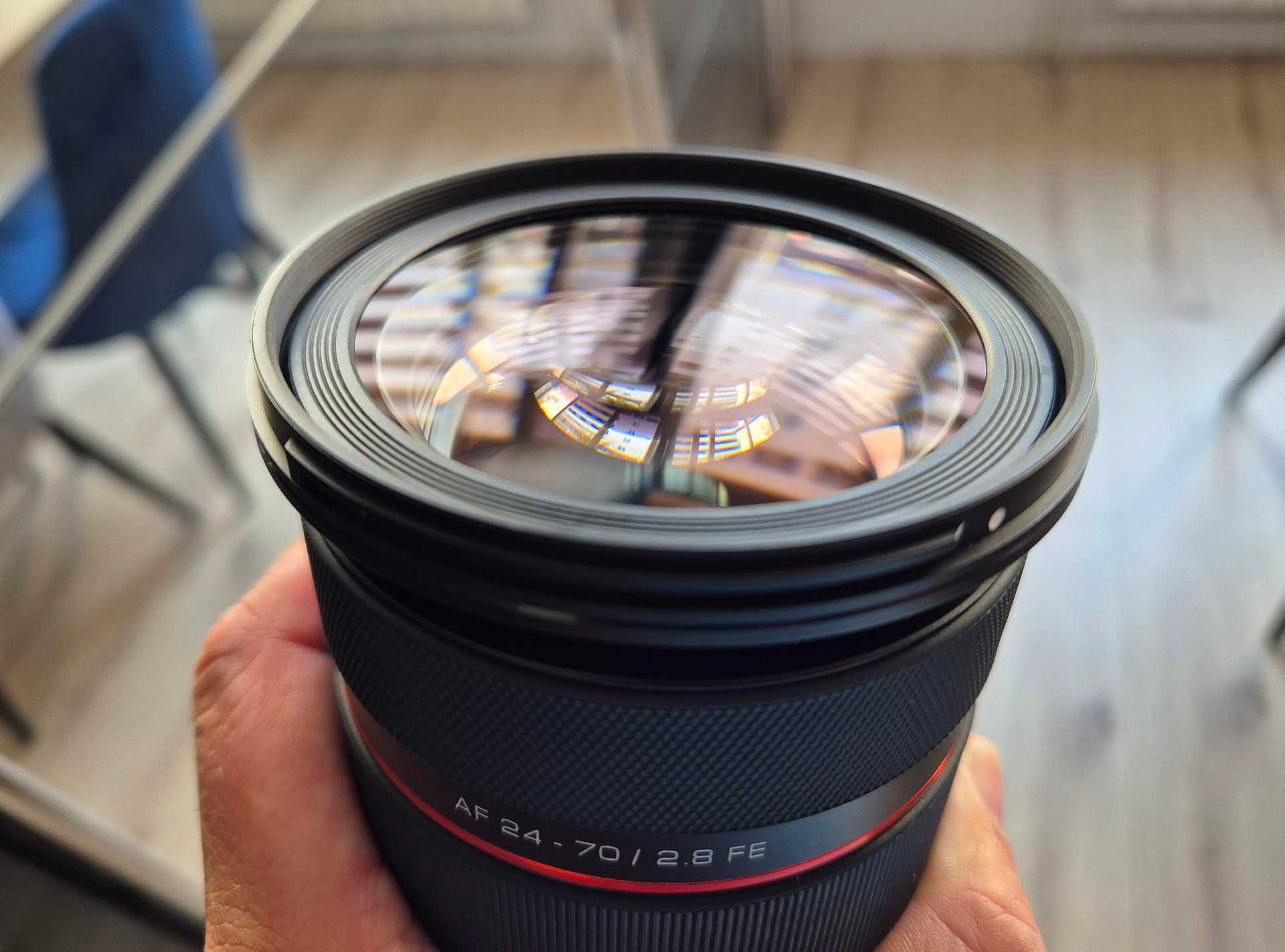 Samyang AF 24-70mm F2.8 FE + Samyang AF 14mm F2.8 FE Sony E + Stacja