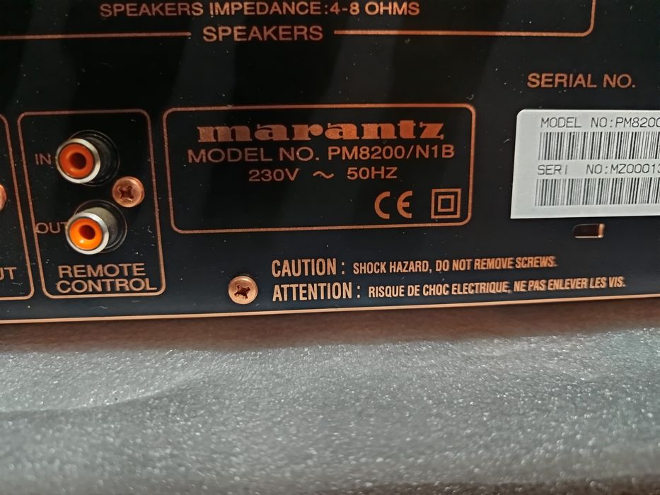Amplificador stereo Marantz PM 8200