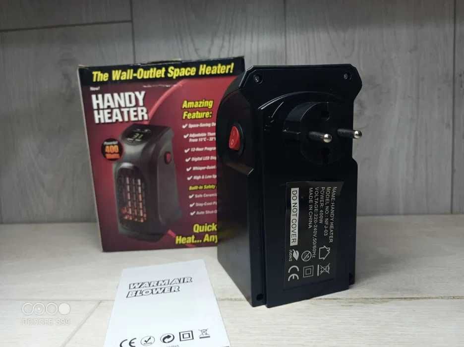 Портативний обігрівач Rovus Handy Heater дуйчик тепловентилятор