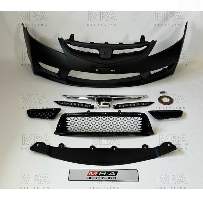 Обвес Honda Civic 2008 бампер передний задний пороги