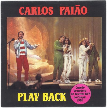 Vinil antigo Carlos Paião ‎– Play Back