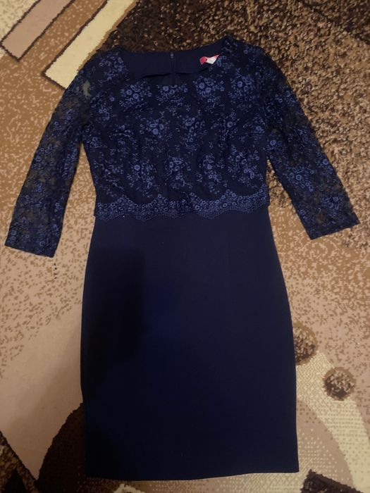 Плаття нарядне синє