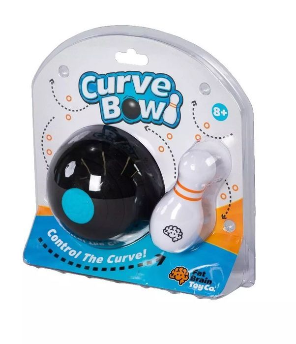 Podkręcona Kula do Kręgli. Curve Bowl. Fat Brain Toy