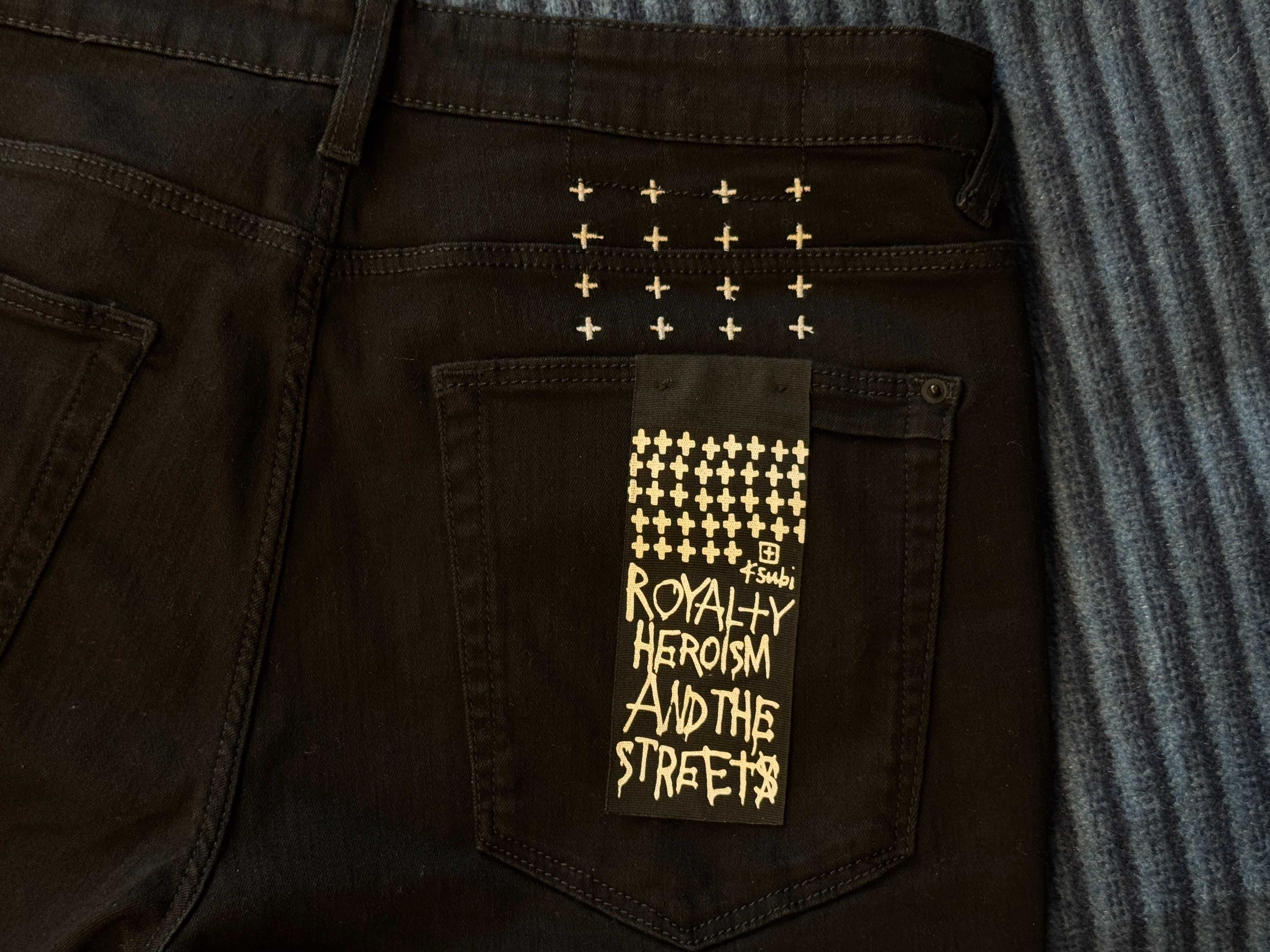 Джинсы Ksubi Van Winkle Black Rebel Size 34