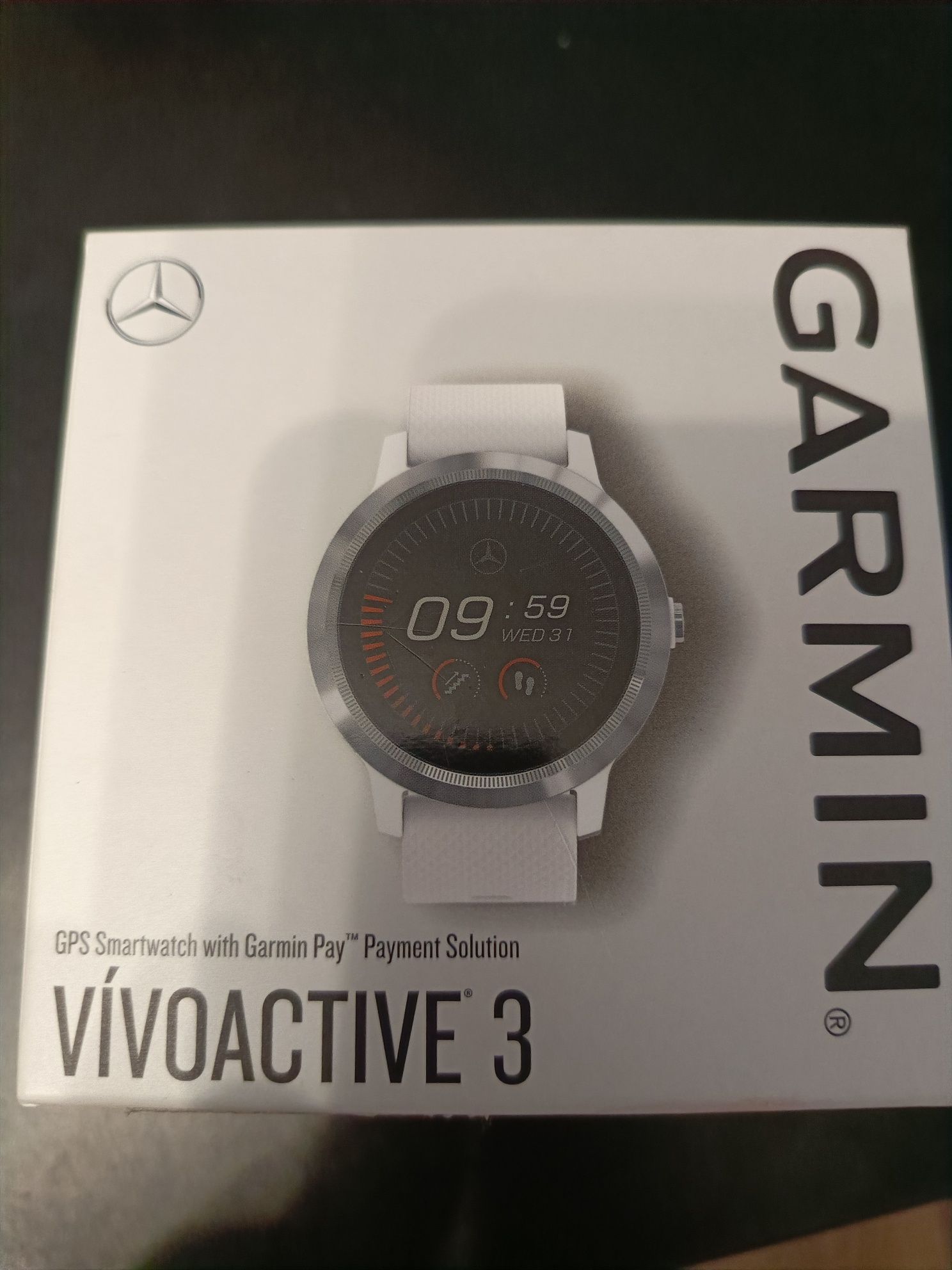 Garmin VivoActive 3 Mercedes-Benz Collection + Gratis paski (nowe)