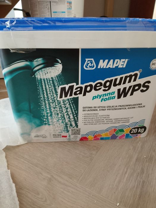 Hydroizolacja Mapei WPS folia w płynie 20kg