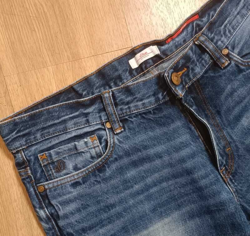 S.Oliver tube slim męskie spodnie jeansowe 3436