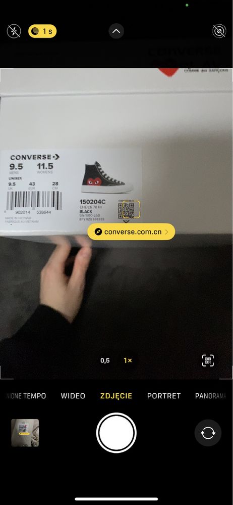 Buty Converse cdg 43