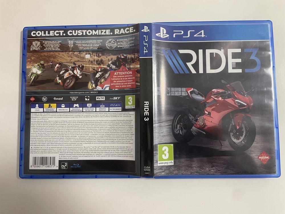 Jogo Ride 3 Ps4