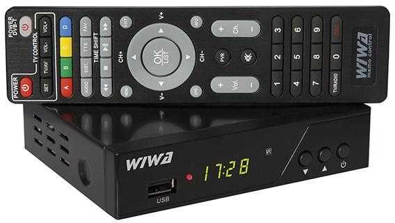 Tuner DVB-T2 WIWA H.265 PRO TV naziemna
