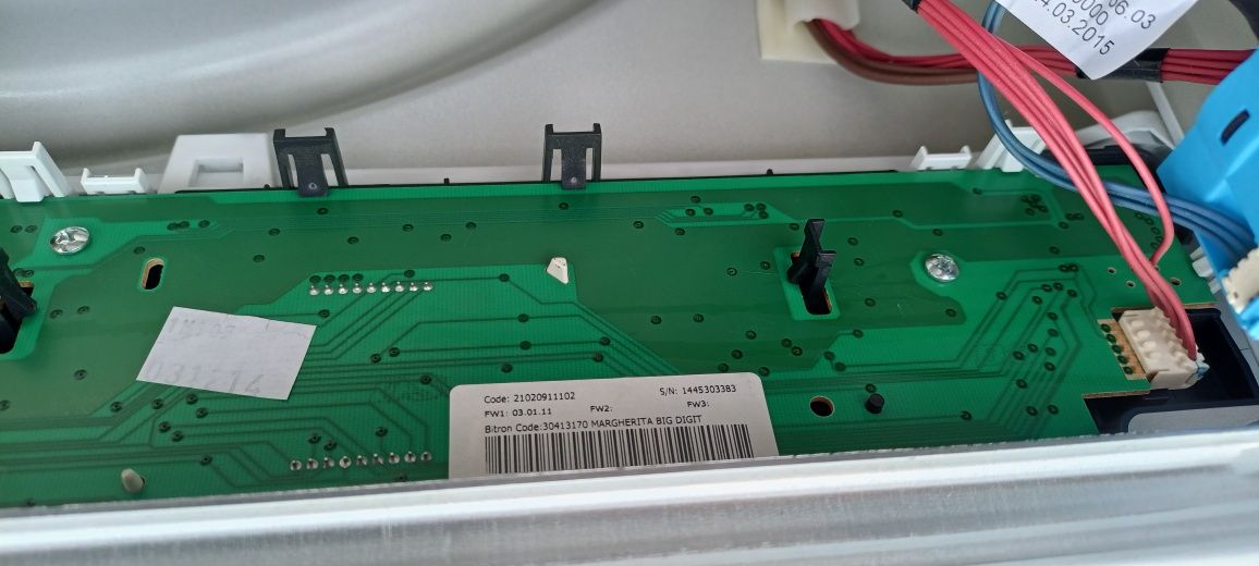 Panel sterowanie programator przedni do pralki Hotpoint WMG 722 PL 21/